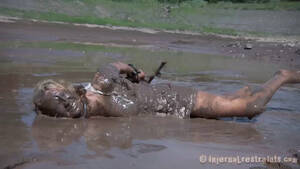 Mud Bondage Porn - Muddy and painful treatment for the naughtiest chick in t... | Any Porn