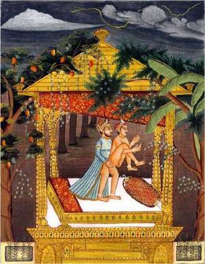 indian sexy painting - Desi gay sex pics in ancient Indian paintings