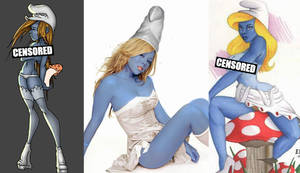 Dick Cartoon Porn Feet - The Crude, Misinformed Euphemism We Used To Express Our Lust: Ã¢â‚¬Å“IÃ¢â‚¬â„¢d like  to smurf the smurf out of her smurf with my dick.Ã¢â‚¬ The Internet Fallout:  ...