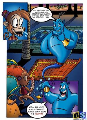 monkey toon blowjob - Aladdin Monkey Business Porn Comics by [Drawn-Sex] (Aladdin) Rule 34 Comics  â€“ R34Porn