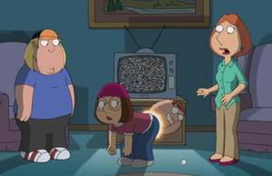 Family Guy Connie Damico Porn - Air Date: May 7, 2006. Best Cutaway: Stewie pulls a Bam Margera and, with a  cameraman behind him, breaks into the bathroom and bitch-slaps Peter while  Mr. ...