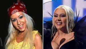 christina aguilera big boobs - Did Christina Aguilera Get Plastic Surgery? Transformation Photos