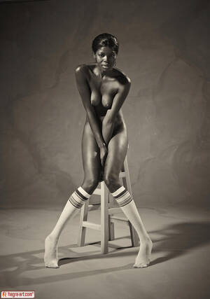 ebony nude art - Ebony Goddess Simone Shows Athletic Body in Classic Nudes by Hegre-Art |  Erotic Beauties