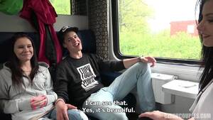 black fuck train - Teenagers fuck on train in 4K