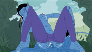 Avatar Porn Cartoon Gonzo - Rule 34 - cartoon gonzo cum female jake sully james cameron's avatar male  male/female na'vi neytiri tagme | 1290734