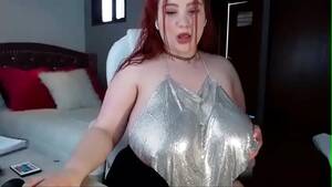 fat redhead huge boobs - Busty BBW Redhead 3SK0L XXX shows massive boobs and masturbates -  XVIDEOS.COM