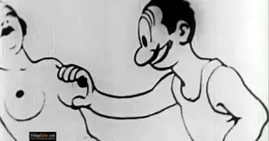 1980s cartoon porn - Animated Busty Babe Fucked by Big Cock Man 1920s: Vintage Cartoon Porn