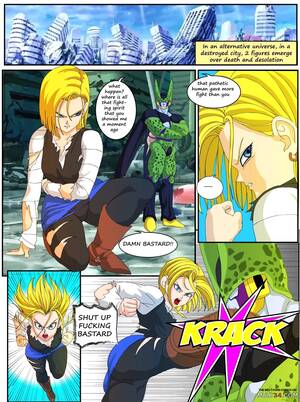 Dbz 18 Porn - Android 18 vs Cel porn comic - the best cartoon porn comics, Rule 34 |  MULT34