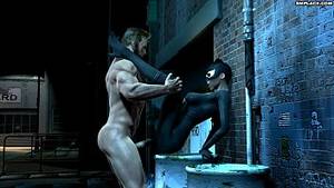 Catwoman Fucked - Woiverine Loves Catwoman 3D HD smplace.com