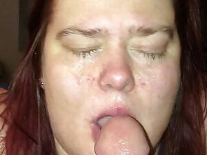 bbw redhead facial - BBW Redhead cum loving facial | xHamster