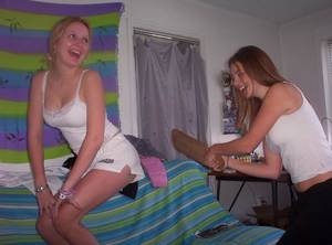 being spanked with a paddle - By Request- more sorority girls paddled