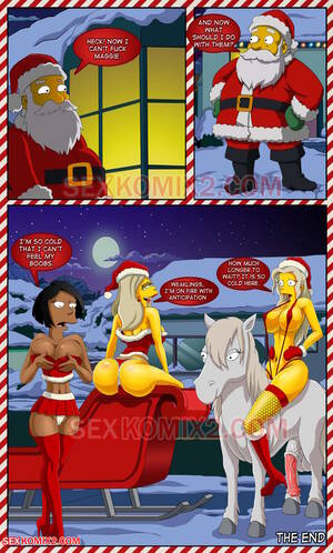 Happy Holidays Cartoon Porn - âœ…ï¸ Porn comic The Simpsons. Christmas Miracle. by sexkomix2.com. Sex comic happy  holidays. And | Porn comics in English for adults only | sexkomix2.com