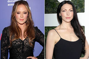 leah remini upskirt - Leah Remini slams Laura Prepon for how she left Scientology