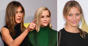 Cameron Diaz Porn Threesome - Jen Aniston & Reese Witherspoon 'Bent Out Of Shape' About Cameron Diaz's  Comeback: Source