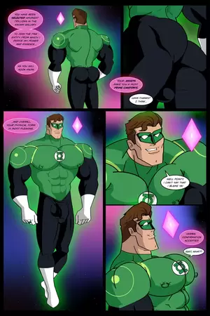 green lantern toon xxx - Yaoi porn comics Green Lantern â€“ A Test of Love