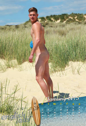 beach modelling - Tags: calendar, aaron janes, cameron donald, jack windsor, joe spring,  tyler hirst, harry long, naked, uncut cock, beach, nudist, nudity, bare bum,