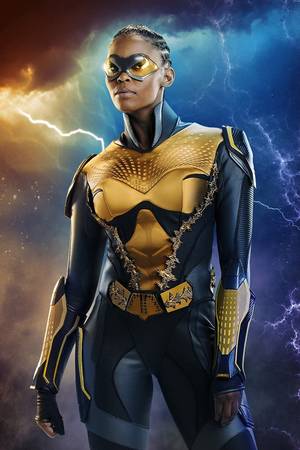 China Anne Mcclain Lesbian Porn - Nafessa Williams as Thunder â€” Photo: The CW