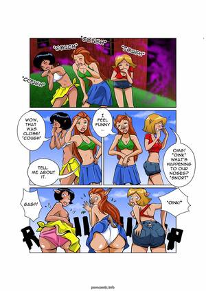 Cartoon Porn Totally - Totally Spies- Totally Barn Animals - Porn Cartoon Comics