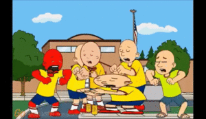 Caillou Has Gay Porn - kids on this sub when they see porn: : r/deviantarthell