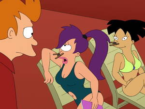 Futurama Porn Leela And Amy - Amy Wong & Leela in BDSM comics - Toons blog