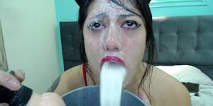 latinnas femals cum drinking - CAMGIRL LATINA DRINK A COCKTAIL OF PISS AND PUKE - ThisVid.com