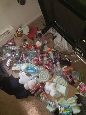 Babysitter Sleeping Porn - was babysitting a kid and decided to help clean their room...WHAT IS THIS?!  : r/mildlyinfuriating