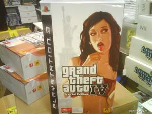 Grand Theft Auto Iv Porn - PS3 CE GTA Art. Above is the cover to the 360 version from Amazon and after  the break, the â€œpornâ€ images of the collectors edition!