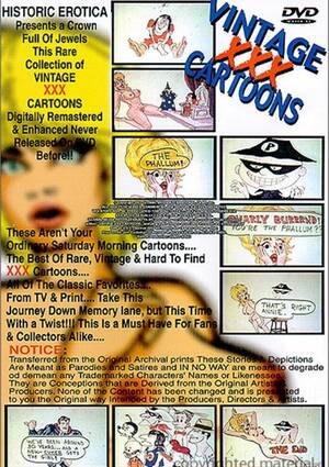 Cartoon Porn Dvd - Vintage XXX Cartoons