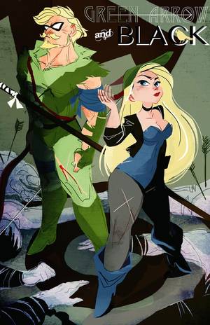 green arrow cartoon nude - It's mock comic book cover time, featuring Green Arrow and Black Canary!  She kinda has an unintentional Cami (from Street Fighter) vibe going on.