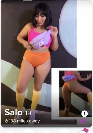 Dora The Explorer Forced Porn - Who would explore this Dora? : r/Tinder