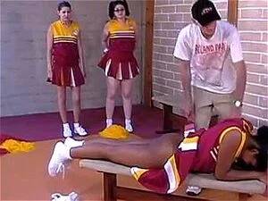 black cheerleader spanked - Watch Ebony cheerleader spanked and paddled by coach - Otk Spanking, Bdsm,  Uniform Porn - SpankBang