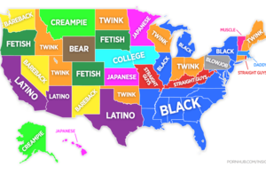 Fetish Porn Categories - Pornhub reveals each state's favorite gay porn - Metro Weekly