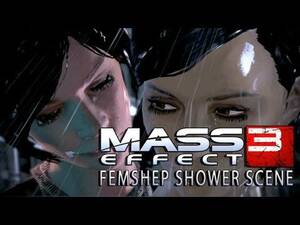 Mass Effect Lesbian Sex Scene - Mass Effect 3 - Lesbian Shower Sex Scene - YouTube