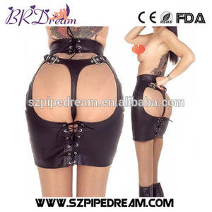 leather spanking - Leather Sex Bondage Spanking Skirt Women Black Temptation Catsuit Porn For  Women