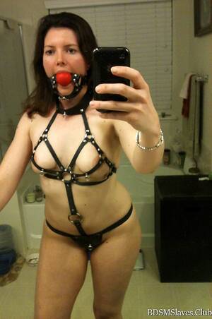 chubby teen ball gag - Submissive Woman With Ball Gag In Her Mouth Taking BDSM Selfie | SexPin.net  â€“ Free Porn Pics and Sex Videos