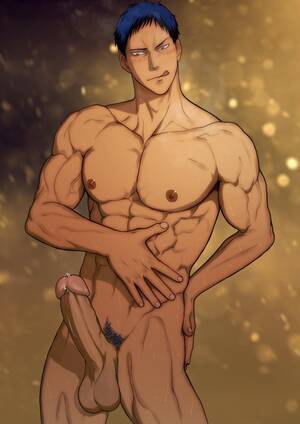 kurko free nude cartoon characters - Aomine (Kuroko no Basuke) - Gay Manga | HD Porn Comics