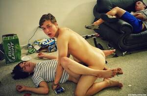 Drunk Boys Porn - Drunk, naked frat boy fucking his passed out buddy | MOTHERLESS.COM â„¢