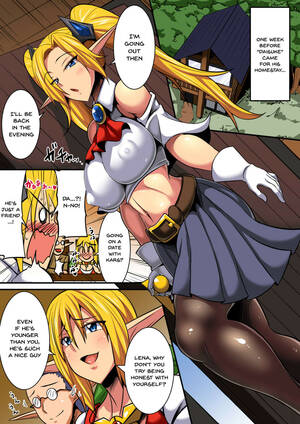 Anime Elf Porn - âœ…ï¸ Porn comic Elf Oyako to Pakopako Ibunka Kouryuu. Part 2. Sex comic  blonde decided to | Porn comics in English for adults only | sexkomix2.com