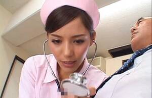 japanese nurse rio - Rio Asian nurse gets cum on face after she :: Idols69.com