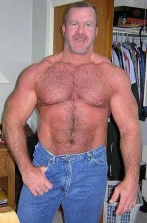 Mature Hairy Gay Porn - Men In Jeans, Awesome Beards, Daddy Bear, Mature Men, Muscle Bear, Hairy  Chest, Hairy Men, Hot Dads, Sexy Guys