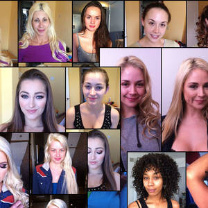 girl make up - If you're like me, you think most of these women look great without