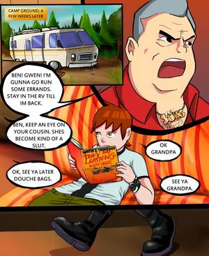 Ben 10 Gwen Sex With Grandpa - Ben10 -Campground