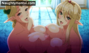 Anime Elf Porn Fantasy - Kyonyuu Elf Oyako Saimin Part 1 | Naughty Princess Hentai Video