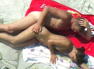 couple sex voyeur - Amateur Couple Beach Sex Voyeur