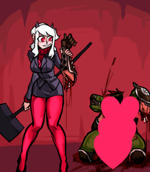 Doom Space Marine Porn - Doom guy died by some demon waifu? I M P O S S I B L E : r/Doom