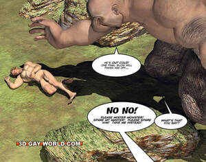 monster sex toons - Huge monster with a huge dick fucks a - Silver Cartoon - Picture 10