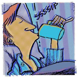 Curtis Comic Strip Porn - Morning Coffee Daddy's Home Comics Giclee Print by RubinoFineArt, $18.00