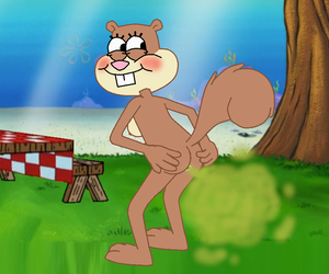 Nickelodeon Fart Porn - Rule 34 - anus ass blush cheeks fart fart cloud farting female furry  looking at viewer mammal naughty face nickelodeon nude on back presenting  ass sandy cheeks seductive smile smelly smile spongebob