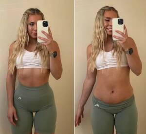 Lauren Wood - Woman shares two snaps taken seconds apart to show off 'beautiful'  difference - Daily Star