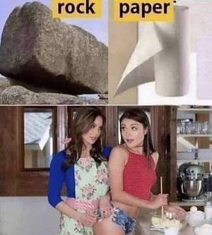 Lesbian Scissoring Meme - Rock paper szizorz : r/memes